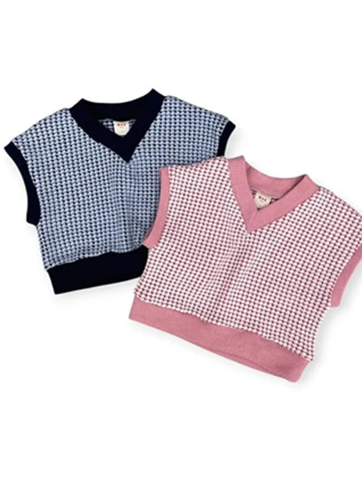 Pebble Knit Vest Pebble Knit Vest by Roy for Child - catalog view