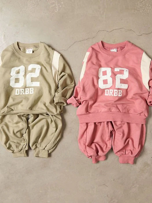 82 Varsity Top & Bottom Set 82 Varsity Top & Bottom Set by Dream Baby for Child - catalog view