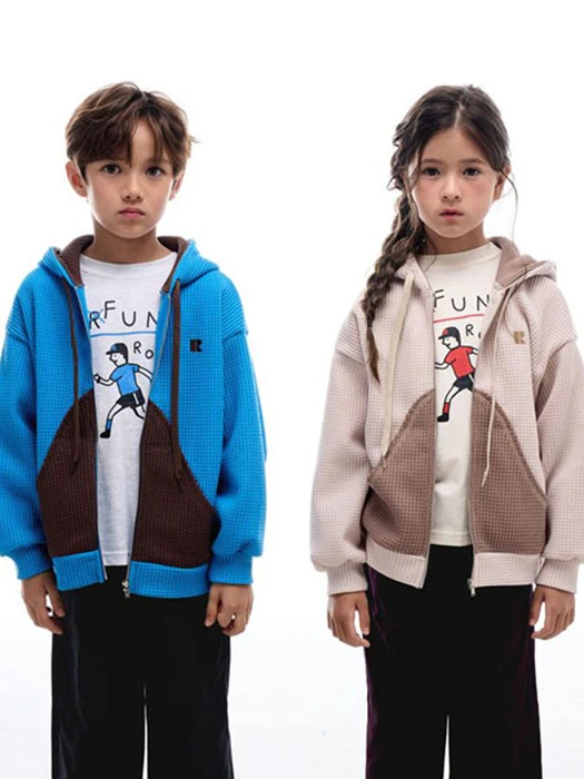 R Arch Hooded Zip-up R Arch Hooded Zip-up by Roy for Child - catalog view