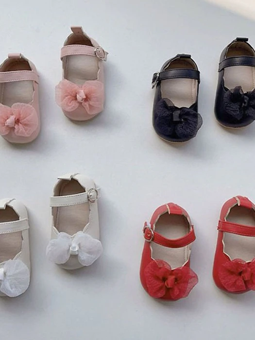 Small Lace Ribbon Shoes Small Lace Ribbon Shoes by Ante J for Baby - catalog view
