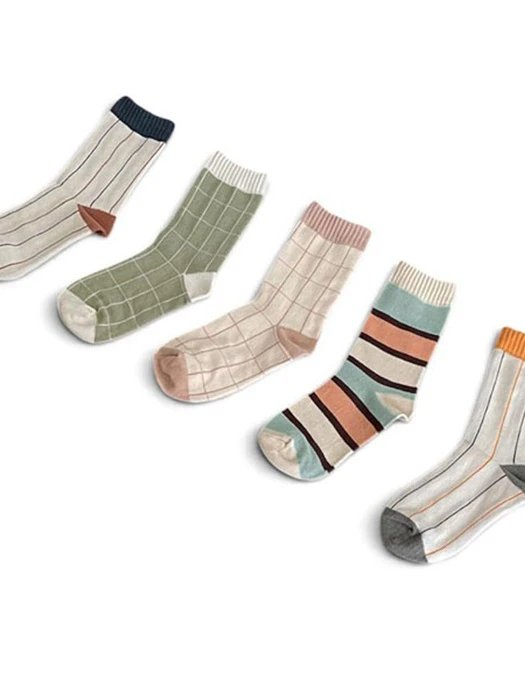 Jool Check 5-Pack Socks by Roy for Child - catalog view