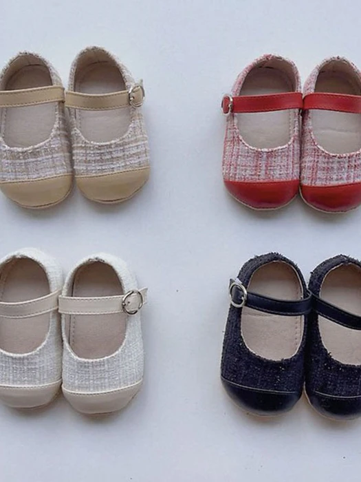 Small Enamel Tweed Shoes Small Enamel Tweed Shoes by Ante J for Baby - catalog view