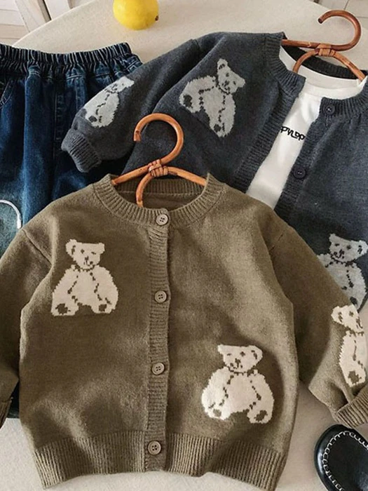 Bear Bear Cardigan Bear Bear Cardigan by Ante J for Child - catalog view