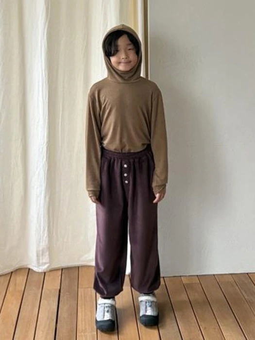 Button Velour Pants by Scoop for Child - catalog view