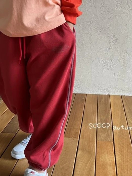 Lettering Jogger Pants Lettering Jogger Pants by Scoop for Child - catalog view