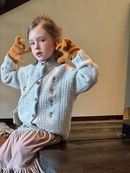 Forest Flower Cardigan Forest Flower Cardigan by Ante J for Child - catalog view