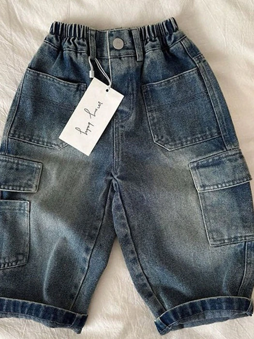 Two Pocket Denim Pants Two Pocket Denim Pants by Ante J for Child - catalog view