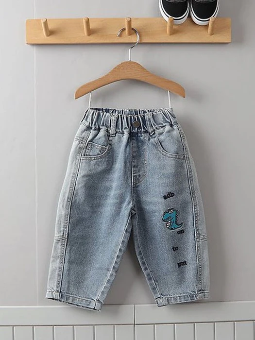 Dinosaur Denim Pants Dinosaur Denim Pants by Tony for Child - catalog view