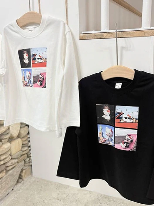 Net Cat Tee Net Cat Tee by Mong Kok for Child - catalog view