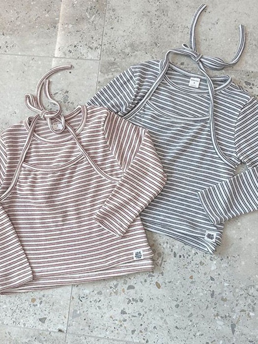 Striped Double Layer Tee Striped Double Layer Tee by Mong Kok for Child - catalog view