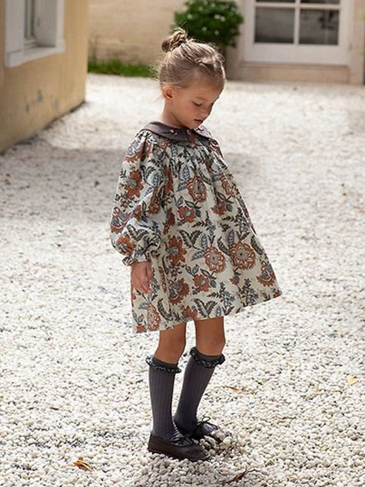 Autumn Rose Dress Autumn Rose Dress by Nounou for Child - catalog view