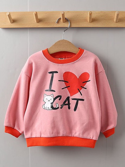 Love Cat Sweatshirt Love Cat Sweatshirt by Tony for Child - catalog view