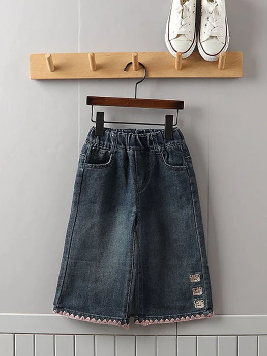Teddy Bear Knit Denim Pants Teddy Bear Knit Denim Pants by Tony for Child - catalog view