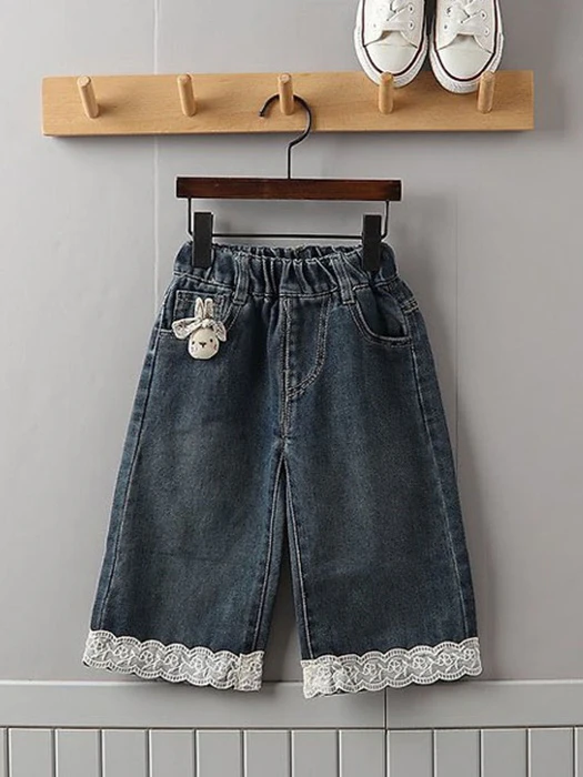 Lace Denim Pants Lace Denim Pants by Tony for Child - catalog view