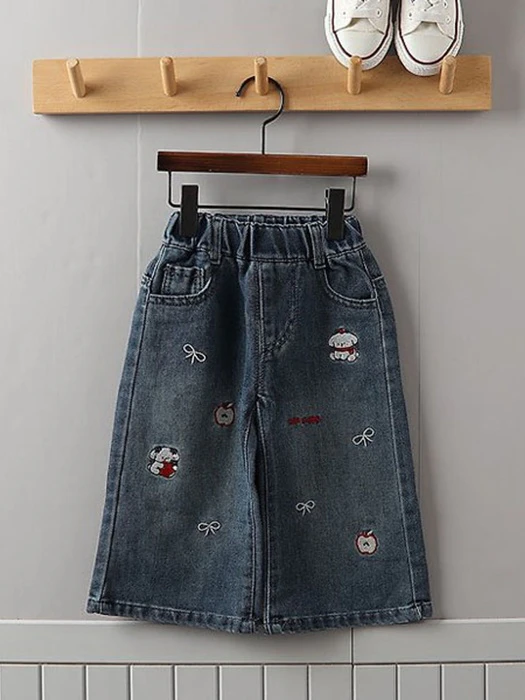 Dog Ribbon Denim Pants Dog Ribbon Denim Pants by Tony for Child - catalog view