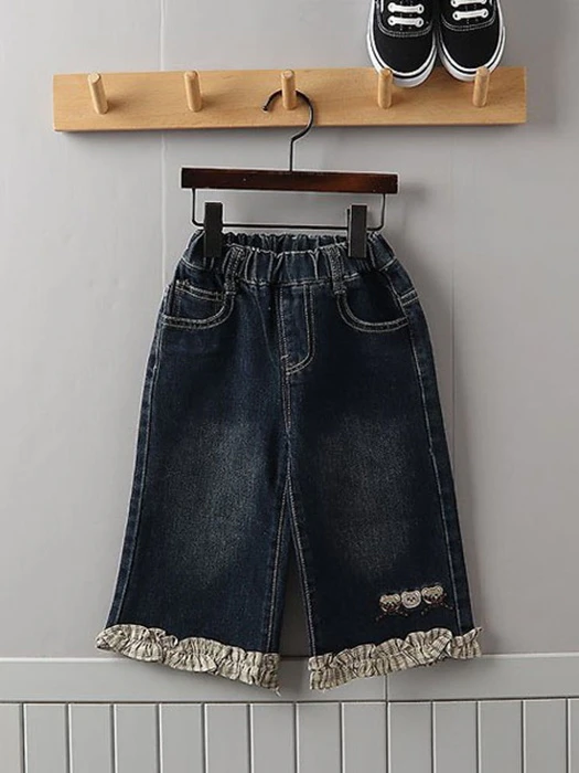 Teddy Bear Check Denim Pants Teddy Bear Check Denim Pants by Tony for Child - catalog view