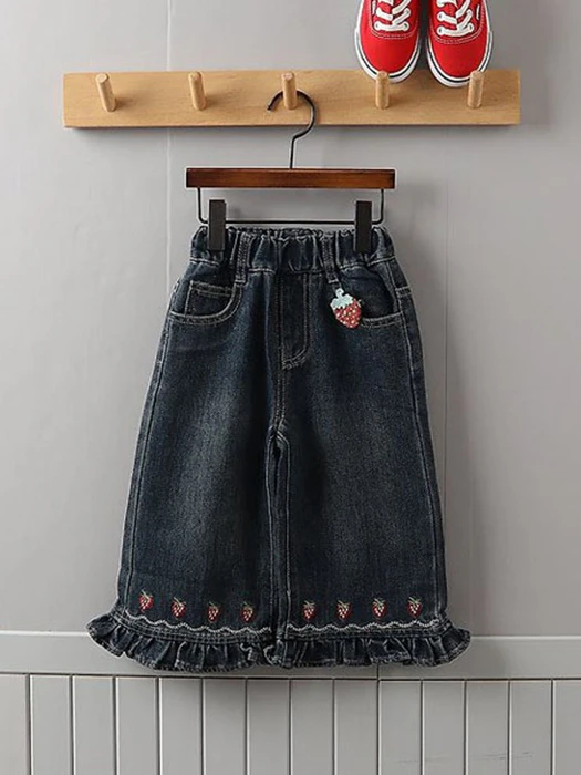 Strawberry Denim Pants Strawberry Denim Pants by Tony for Child - catalog view