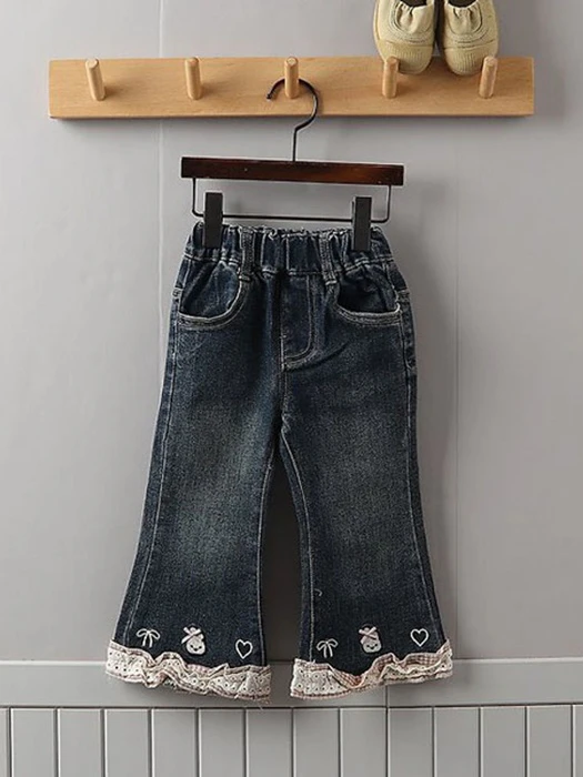 Bunny Lace Denim Pants Bunny Lace Denim Pants by Tony for Child - catalog view