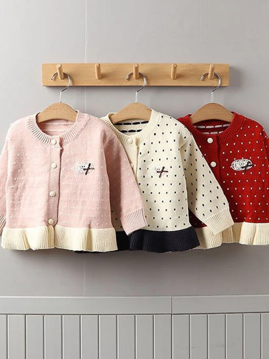 Dot Knit Cardigan by Tony for Child - catalog view