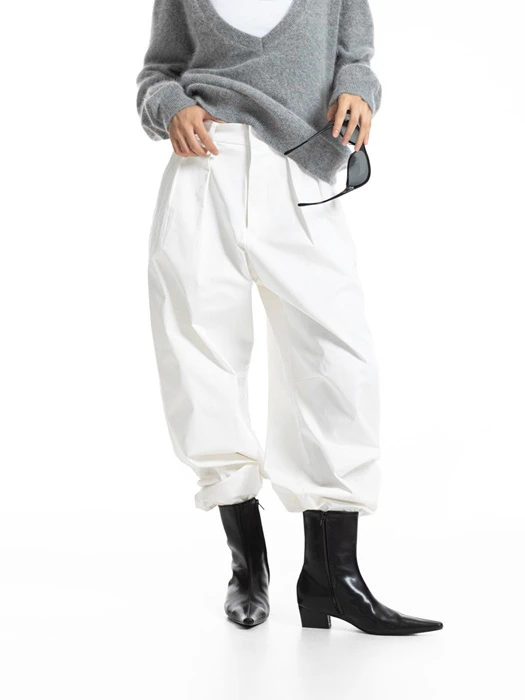 Curve Volume Wide Chino Pants Curve Volume Wide Chino Pants by Paper Moon for Women - catalog view