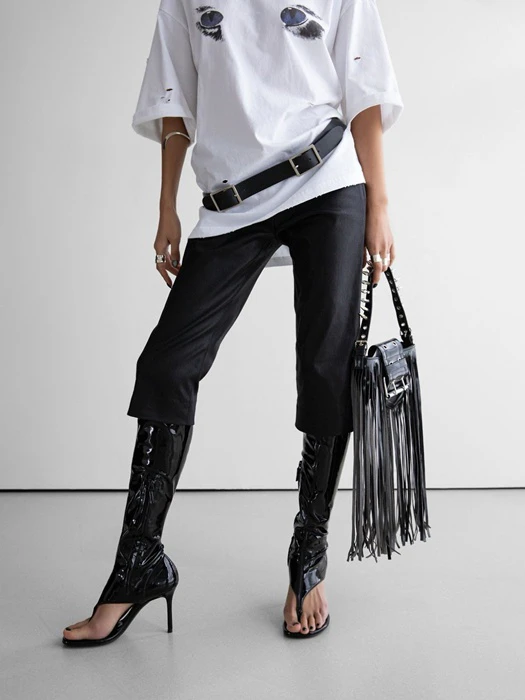 Coated Capri Pants Coated Capri Pants by Paper Moon for Women - catalog view
