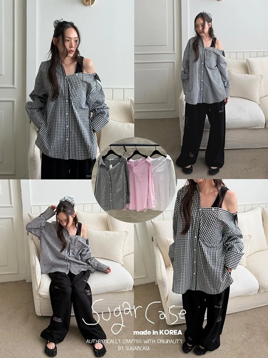 Unbalance Off Shirt Unbalance Off Shirt by Sugar Case for Women - catalog view