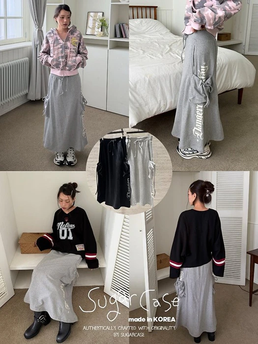 String Cargo Skirt String Cargo Skirt by Sugar Case for Women - catalog view