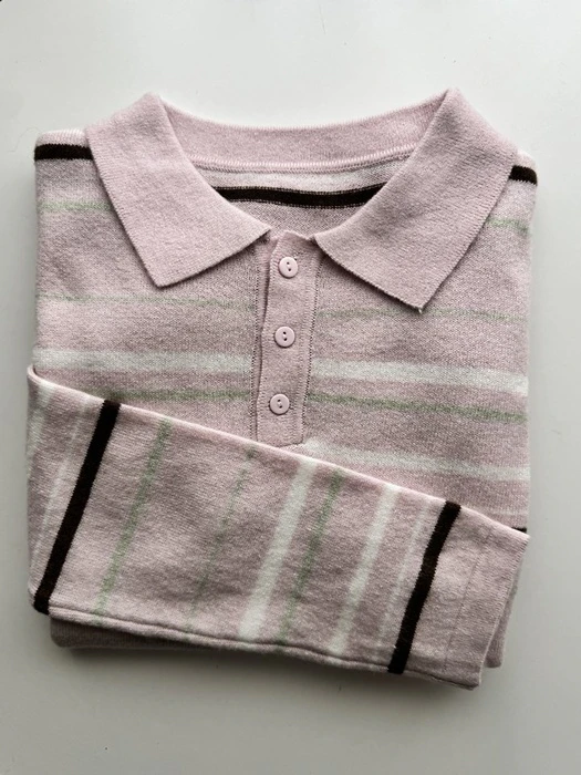 Apple Stripe Knit Pullover Apple Stripe Knit Pullover by Most for Women - catalog view