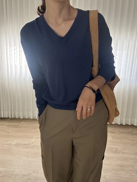 Bay V-neck Knit Top Bay V-neck Knit Top by Most for Women - catalog view