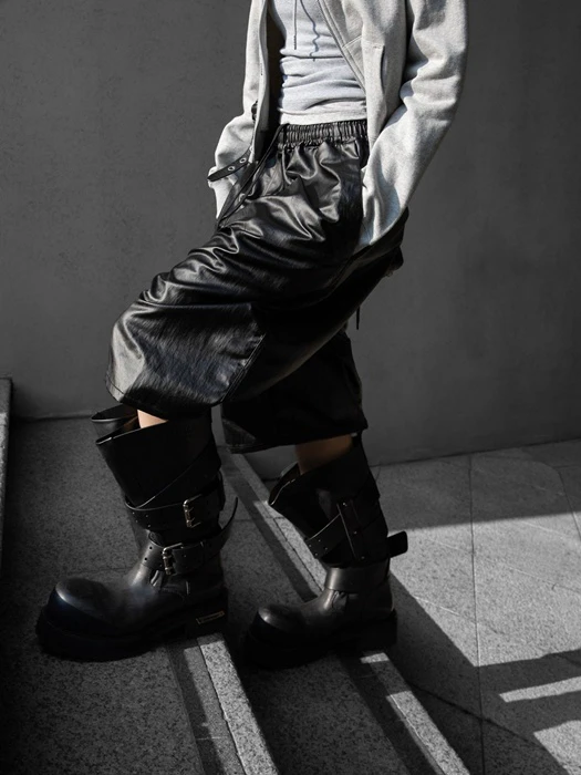 Tech Leather Bermuda Pants Tech Leather Bermuda Pants by Paper Moon for Women - catalog view