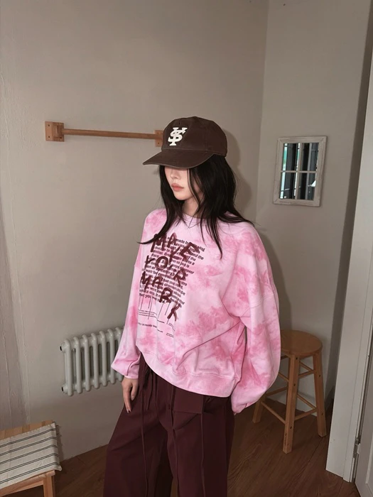 Mark Water Pigment Sweatshirts Mark Water Pigment Sweatshirts by Sugar Case for Women - catalog view