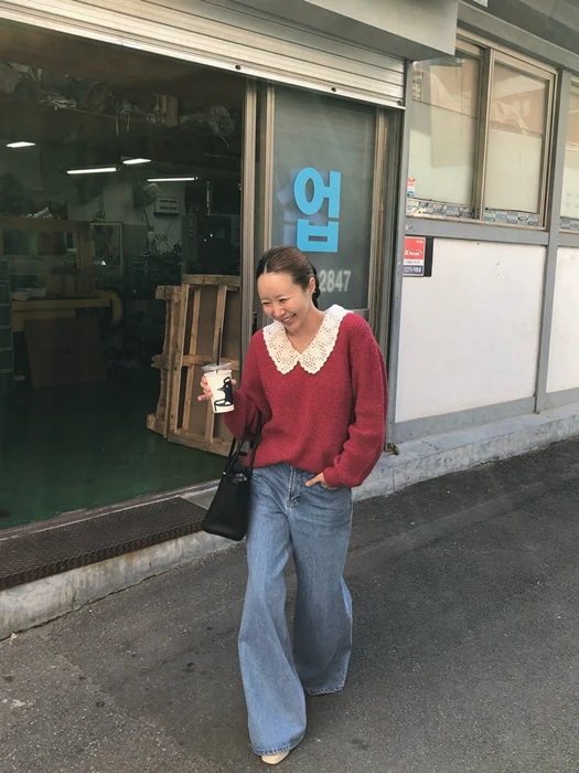 Rumi Wide Denim Pants by Made for Women - catalog view