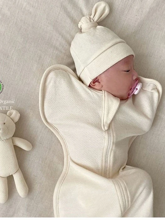 Organic Butterfly Swaddle – Mesh Organic Butterfly Swaddle - Mesh by Oott Bebe for Baby - catalog view
