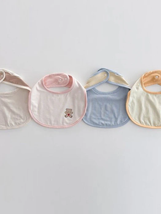 Daldal Modal Double-Sided Cotton Bib Daldal Modal Double-Sided Cotton Bib by Oott Bebe for Baby - catalog view