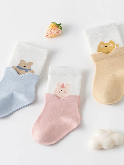 Hide And Seek Animal Socks Hide And Seek Animal Socks by Miso for Baby - catalog view