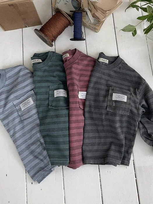 Pigment Striped Tee Pigment Striped Tee by Studio M for Child - catalog view
