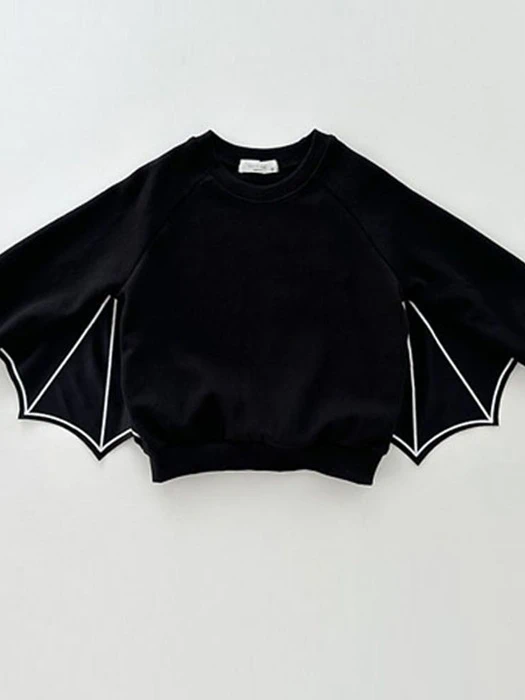 Bat Sweatshirt Bat Sweatshirt by Oott Bebe for Baby - catalog view