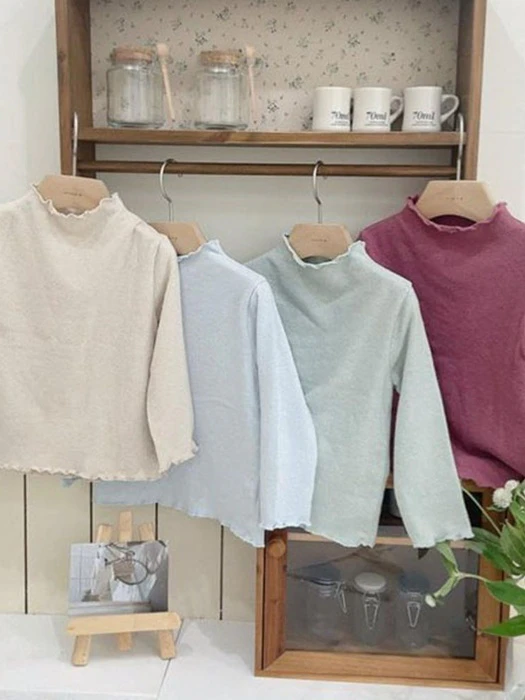 Angora Lettuce Edge Tee Angora Lettuce Edge Tee by Studio M for Child - catalog view