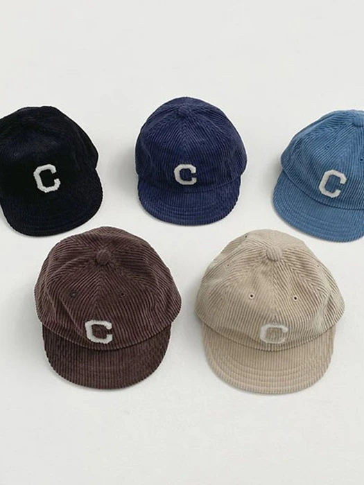 C Corduroy Cap (Cranky Hat) C Corduroy Cap (Cranky Hat) by Oott Bebe for Baby - catalog view