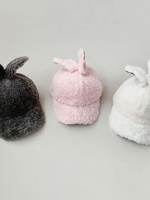 Hoppy Bunny Cap Hoppy Bunny Cap by Oott Bebe for Baby - catalog view