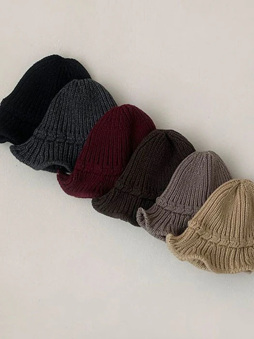 Knit Bucket Hat Knit Bucket Hat by Oott Bebe for Baby - catalog view