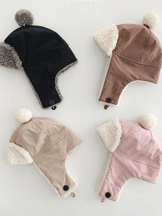 Fur Aviator Hat Fur Aviator Hat by Oott Bebe for Baby - catalog view