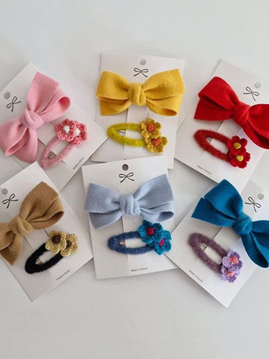Woolen Flower Set Woolen Flower Set by Black Pink for Child - catalog view