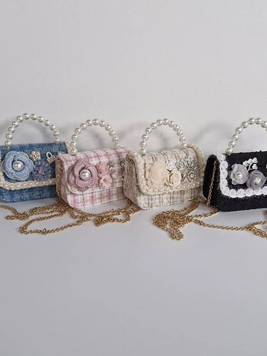Pearl Cubic Mini Bag Pearl Cubic Mini Bag by Black Pink for Child - catalog view