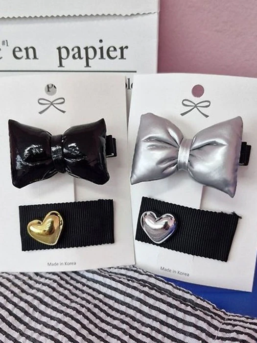 Plump Ribbon 2-Piece Set Plump Ribbon 2-Piece Set by Black Pink for Child - catalog view