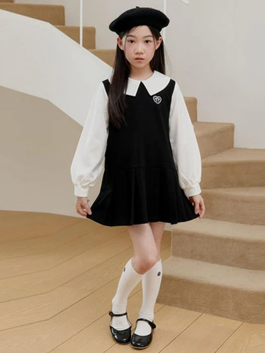 Punto 4-Way Stretch Collar Dress Punto 4-Way Stretch Collar Dress by Boomjunior for Child - catalog view