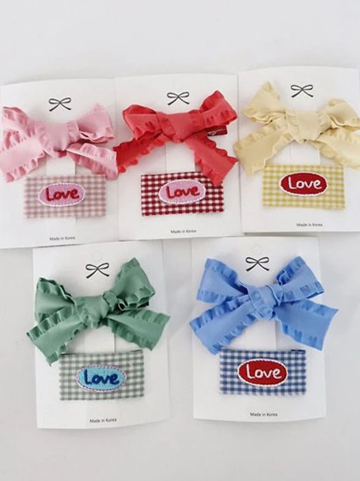 LOVE Ribbon Set LOVE Ribbon Set by Black Pink for Child - catalog view