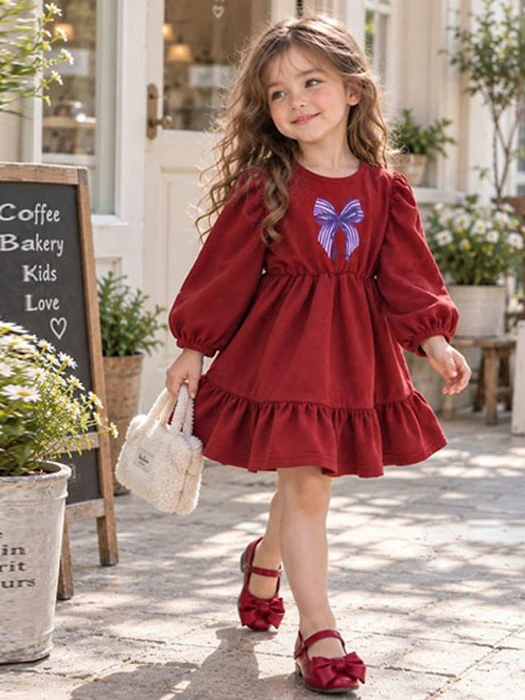Muse Ribbon Dress Muse Ribbon Dress by Black Pink for Child - catalog view