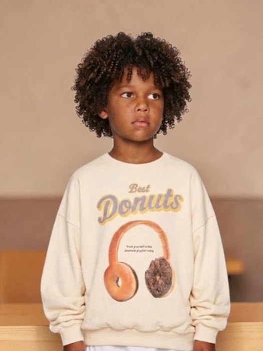 Headphone Donut Sweatshirt Headphone Donut Sweatshirt by Maro for Child - catalog view