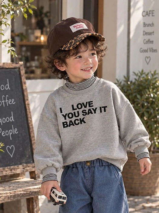 Sailor Love Sweatshirt Sailor Love Sweatshirt by Black Pink for Child - catalog view